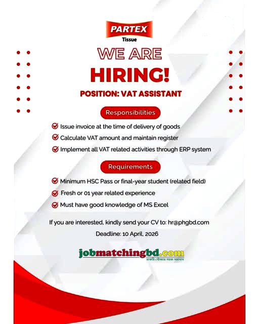 Accounting Jobs in Bangladesh