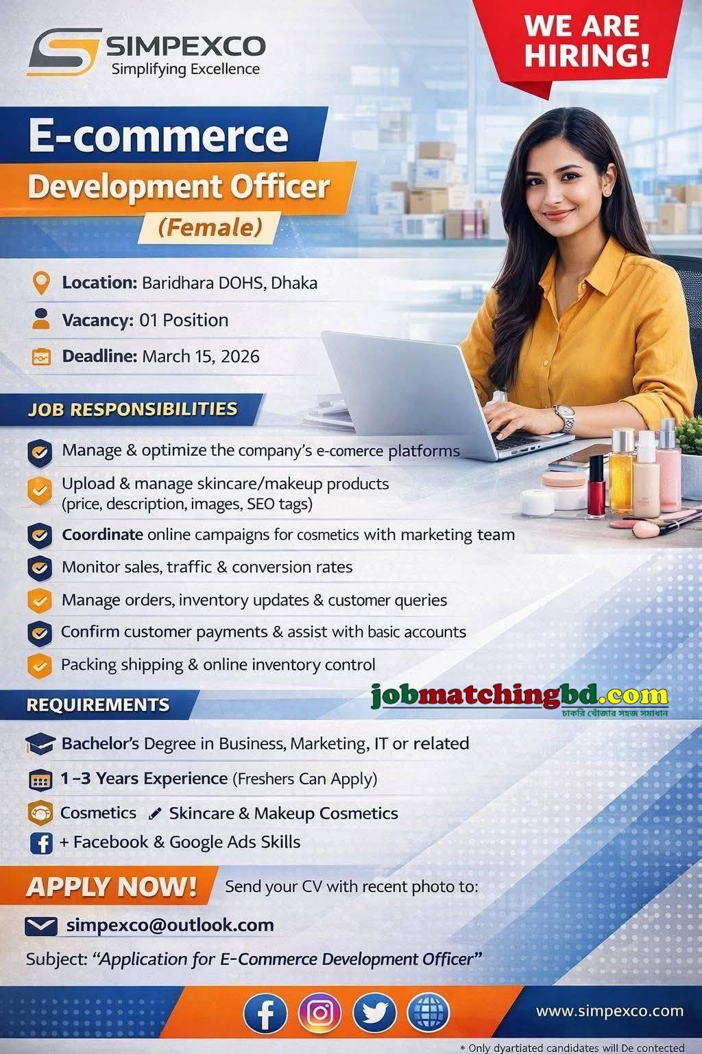Marketing Job in Dhaka