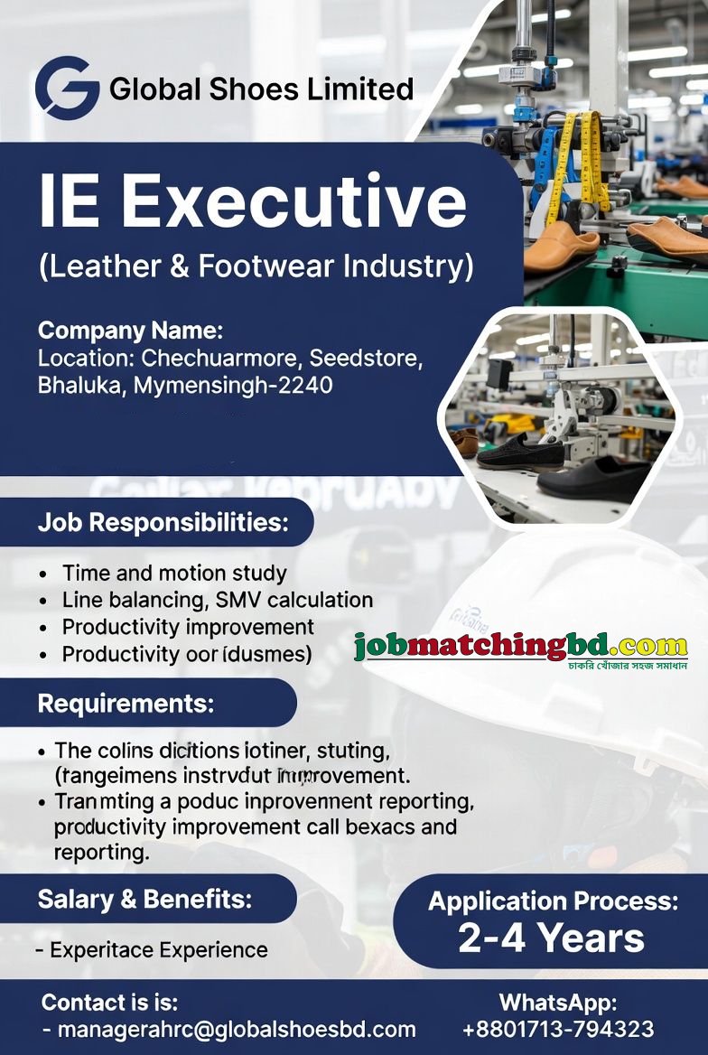Footwear Jobs in Bangladesh