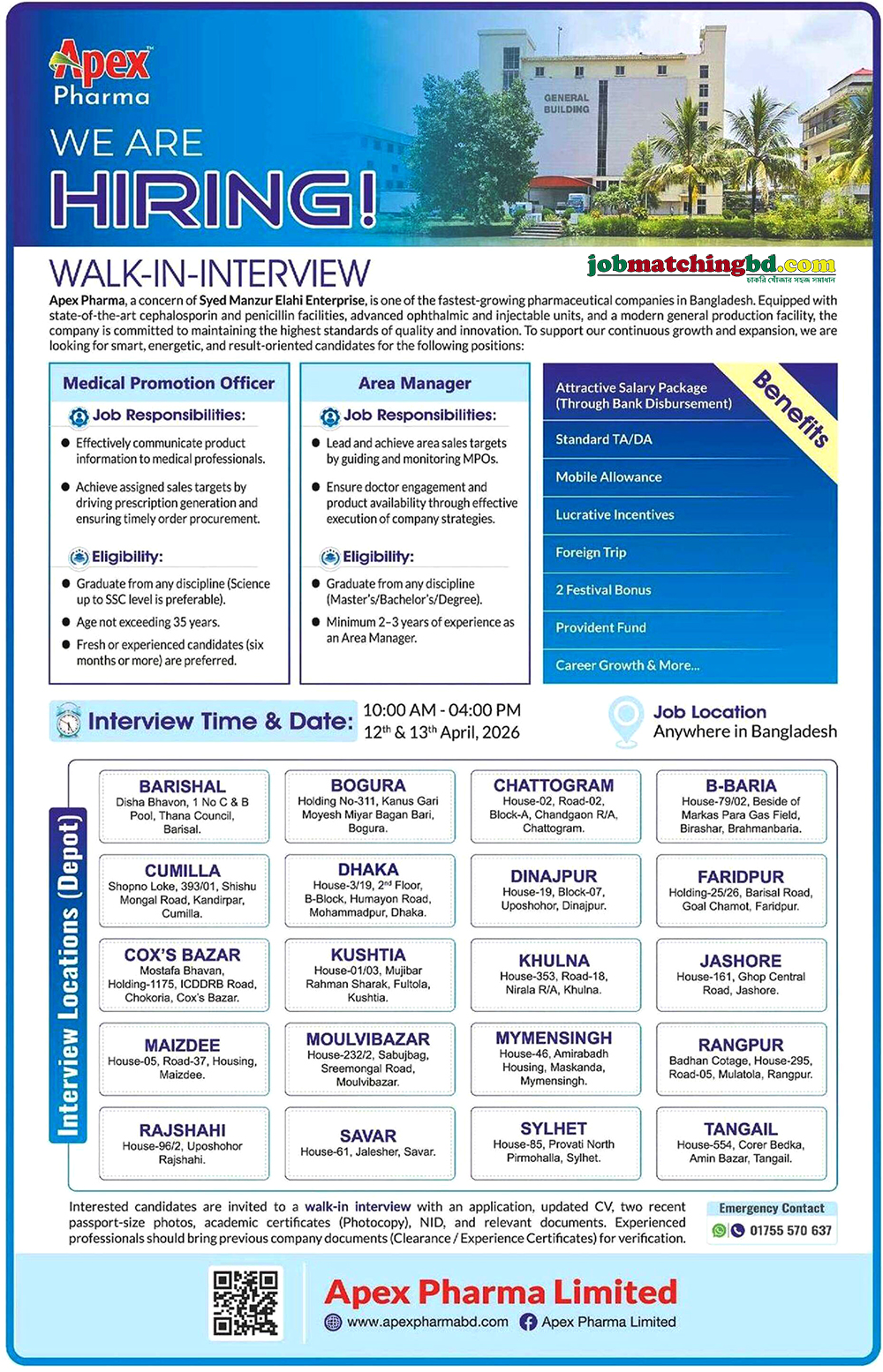 Pharma Job Career