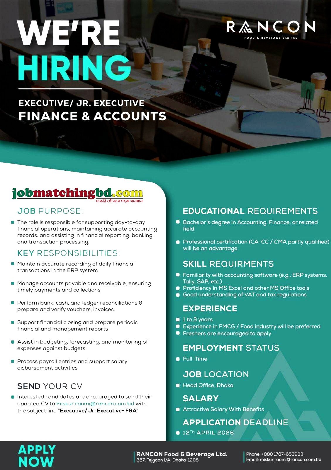 Accounts Finance Jobs