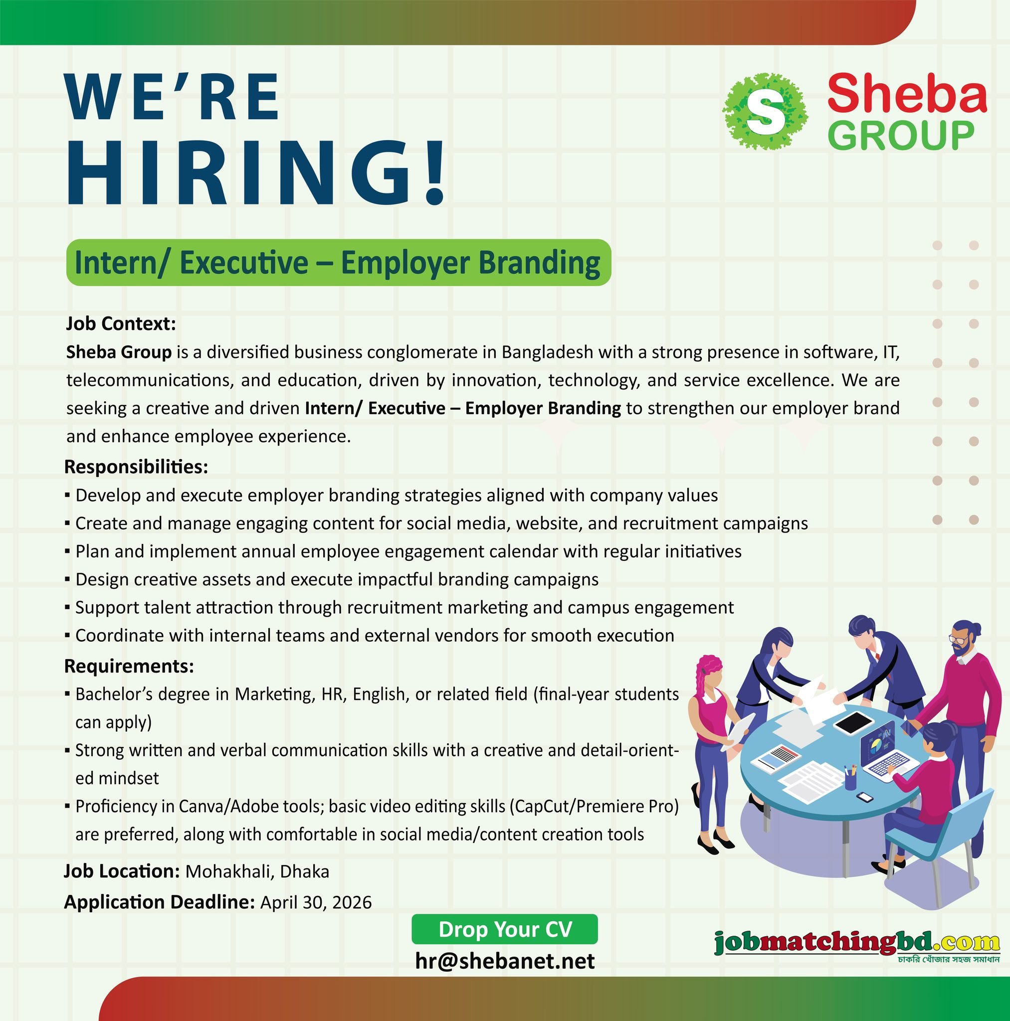 Intern/ Executive - Employer Branding