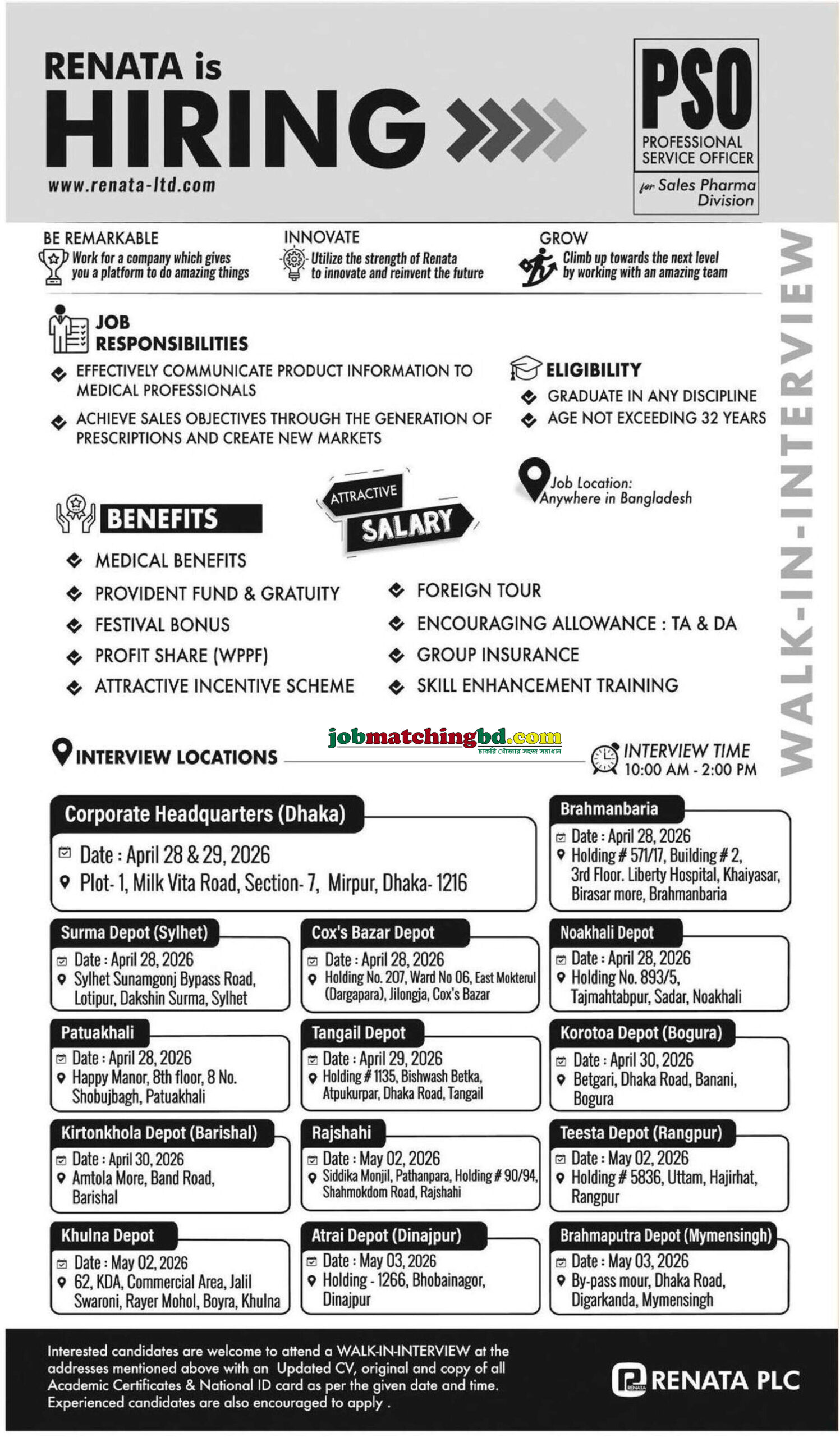 Pharmaceutical Jobs BD 2026