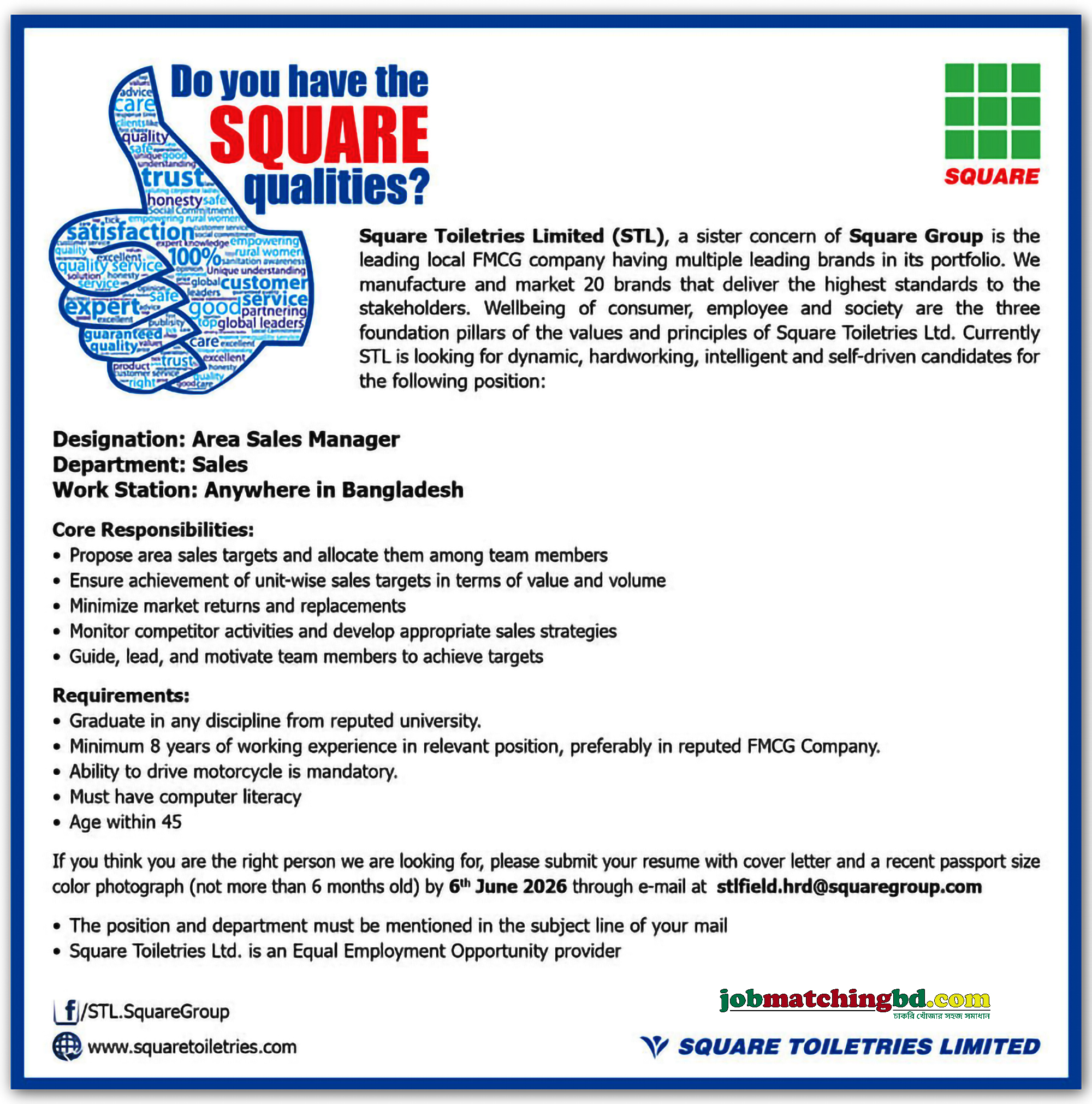 Area Sales Manager Jobs 2026