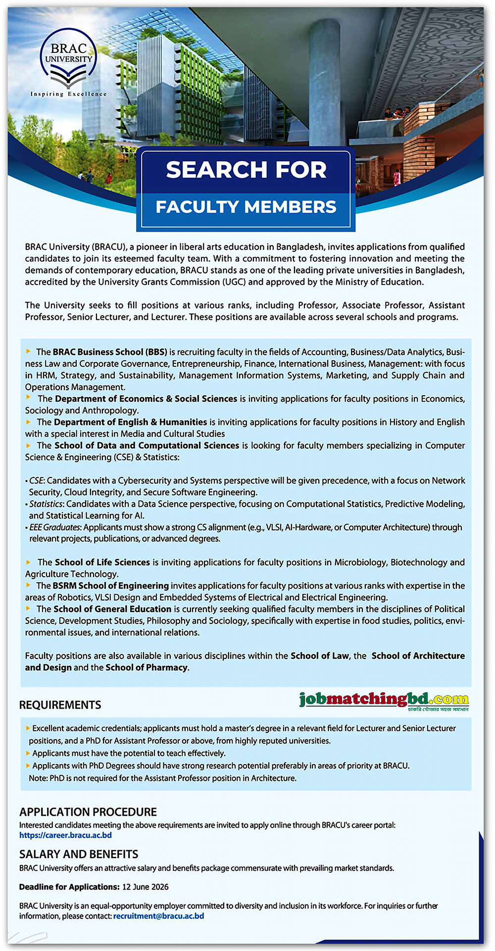 Education Job in Dhaka 2026