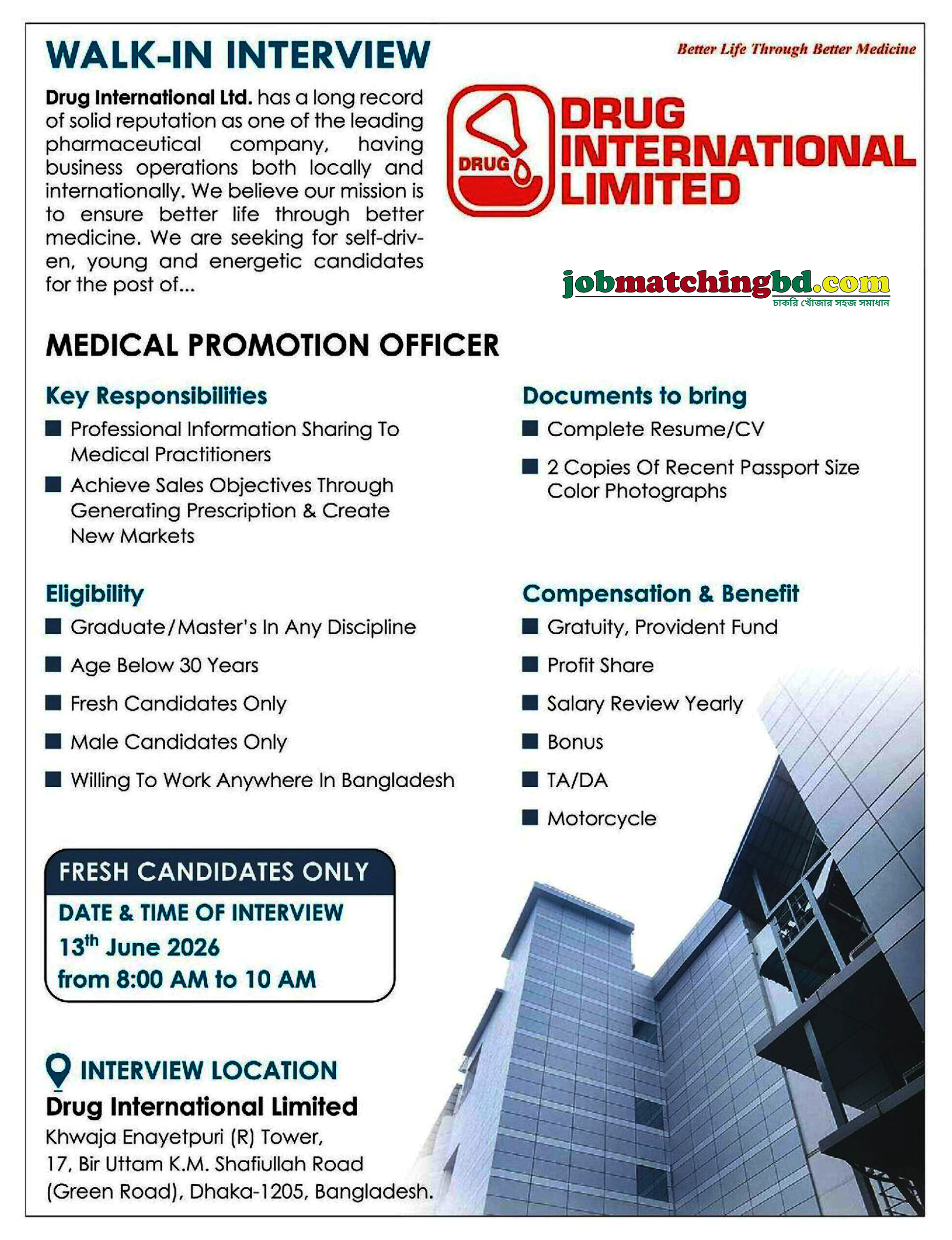 Pharmaceuticals Career