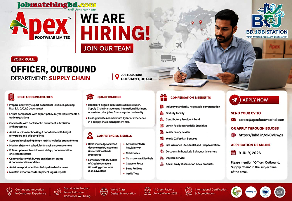 Supply Chain Career in Dhaka 2026