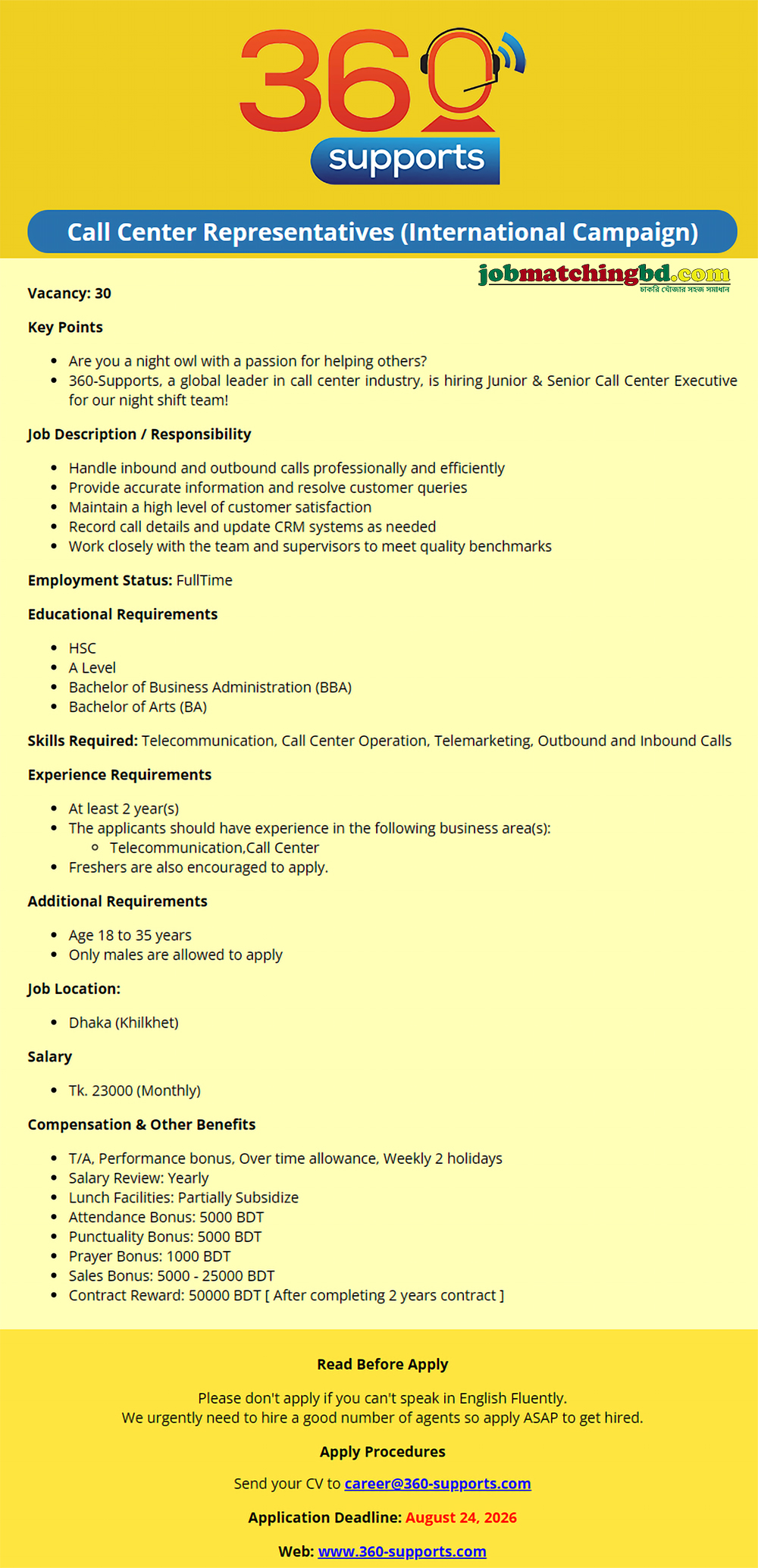 Call Center Representatives Jobs 2026