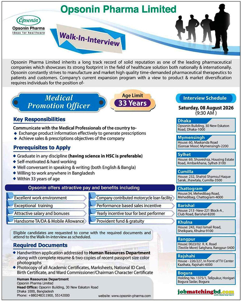 Pharma Careers BD 2026