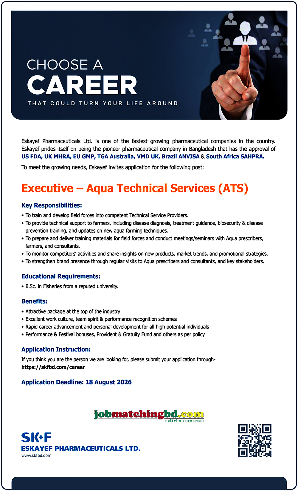 Executive Career in BD 2026