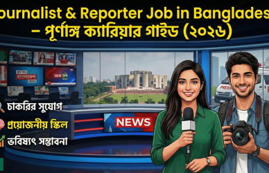 Journalist and Reporter Job in Bangladesh, Journalist job in Bangladesh, Reporter job in Bangladesh, News reporter job BD, TV reporter job Bangladesh, Online news portal job BD, Media job in Bangladesh, Reporter job circular Bangladesh, Journalism career Bangladesh